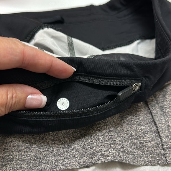 Lululemon Run Times Short II *4" Heather Lux Multi Black / Black - Picture 16 of 16